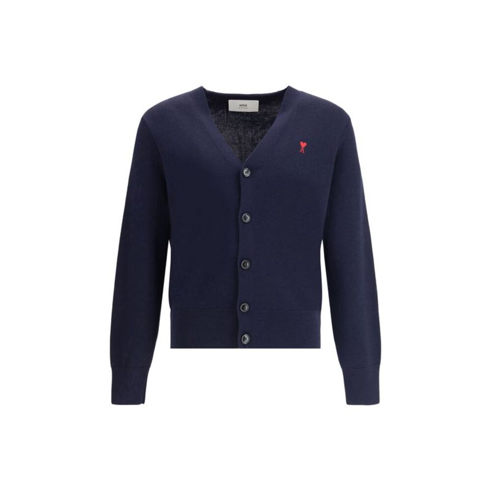 Ami Paris Men Ami De Coeur Cardigan